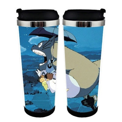Totoro Cup Stainless Steel 400ml Coffee Tea Cup Totoro Beer Stein Birthday Gifts Christmas Gifts
