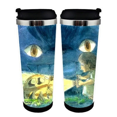 Totoro Cup Stainless Steel 400ml Coffee Tea Cup Totoro Beer Stein Birthday Gifts Christmas Gifts