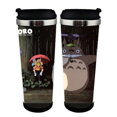 Totoro Cup Stainless Steel 400ml Coffee Tea Cup Totoro Beer Stein Birthday Gifts Christmas Gifts