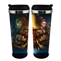 World of Warcraft šálek Nerezová ocel 400ml Kávový šálek Čaj World of Warcraft Pivo Stein Dárky k narozeninám Vánoční dárky