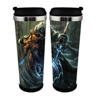 World of Warcraft Cup Stainless Steel 400ml Coffee Tea Cup  World of Warcraft Beer Stein Birthday Gifts Christmas Gifts