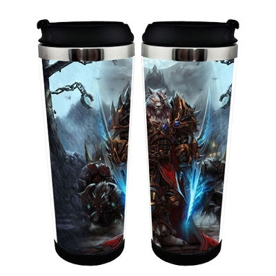 World of Warcraft šálek Nerezová ocel 400ml Kávový šálek Čaj World of Warcraft Pivo Stein Dárky k narozeninám Vánoční dárky