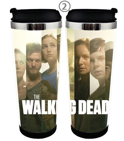 The Walking Dead Daryl Dixon Cup Stainless Steel 400ml Coffee Tea Cup The Walking Dead Cup Daryl Dixon Beer Stein Waterproof Design
