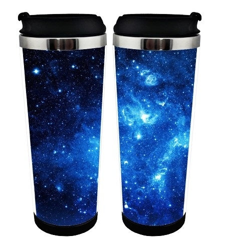 Galaxy Cup Stainless Steel 400ml Coffee Tea Cup Galaxy Beer Stein Waterproof Design Birthday Gifts Christmas Gifts