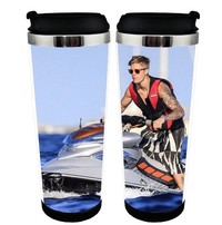 Justin Bieber Stainless Steel 400ml Coffee Tea Cup Justin Bieber Coffee Mug Beer Stein Birthday Gifts Christmas Gifts