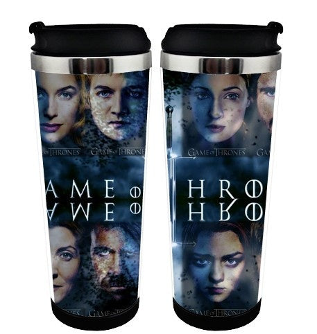 Game of Thrones Stainless Steel 400ml Coffee Tea Cup Game of Thrones Coffee Mug Beer Stein Birthday Gifts Christmas Gifts