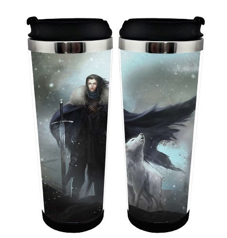 Game of Thrones Stainless Steel 400ml Coffee Tea Cup Game of Thrones Coffee Mug Beer Stein Birthday Gifts Christmas Gifts