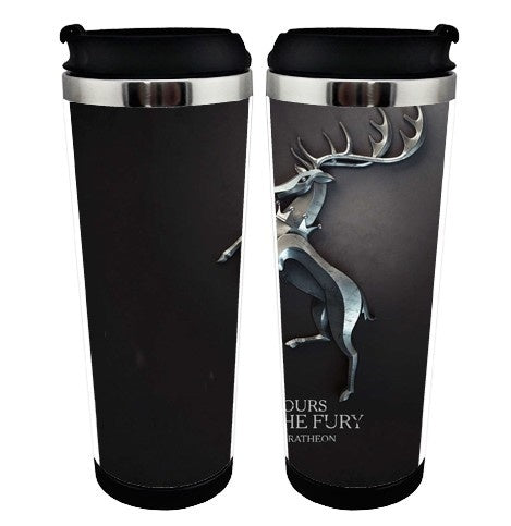 Game of Thrones Stainless Steel 400ml Coffee Tea Cup Game of Thrones Coffee Mug Beer Stein Birthday Gifts Christmas Gifts