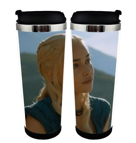 Game of Thrones Stainless Steel 400ml Coffee Tea Cup Game of Thrones Coffee Mug Beer Stein Birthday Gifts Christmas Gifts