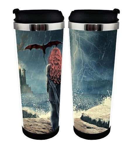 Game of Thrones Stainless Steel 400ml Coffee Tea Cup Game of Thrones Coffee Mug Beer Stein Birthday Gifts Christmas Gifts
