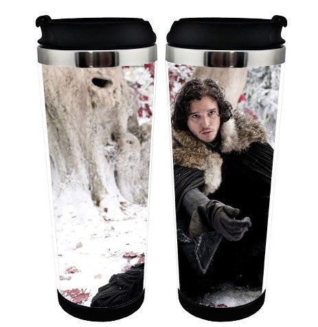 Game of Thrones Stainless Steel 400ml Coffee Tea Cup Game of Thrones Coffee Mug Beer Stein Birthday Gifts Christmas Gifts
