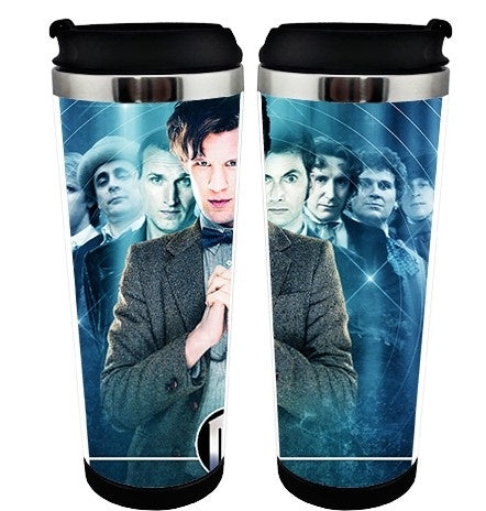 DOCTOR WHO Stainless Steel 400ml Coffee Tea Cup DOCTOR WHO Coffee Mug Beer Stein DOCTOR WHO Birthday Gifts Christmas Gifts