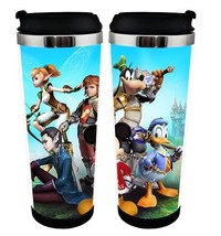 Kingdom Hearts Nerezová ocel 400ml Kávový šálek Kingdom Hearts Hrnek na kávu Pivo Stein Kingdom Hearts Dárky k narozeninám Vánoční dárky