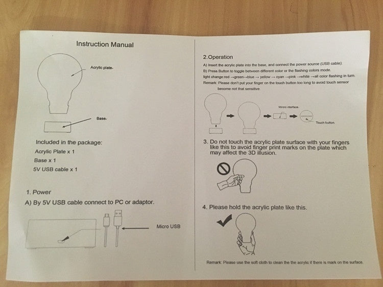 Skull Ghost 3D Illusion Led Table Lamp 7 Color Change LED Desk Light Lamp Skull Ghost Special Gifts