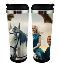 Game of Thrones Stainless Steel 400ml Coffee Tea Cup Game of Thrones Coffee Mug Beer Stein Game of Thrones Birthday Gifts