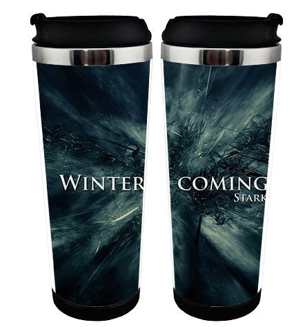 Game of Thrones Stainless Steel 400ml Coffee Tea Cup Game of Thrones Coffee Mug Beer Stein Game of Thrones Birthday Gifts