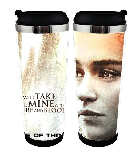 Game of Thrones Stainless Steel 400ml Coffee Tea Cup Game of Thrones Coffee Mug Beer Stein Game of Thrones Birthday Gifts