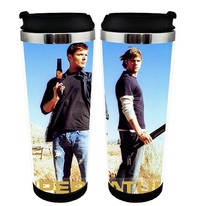 Supernatural šálek Nerezová ocel 400 ml Kávový šálek na čaj Supernatural Beer Stein Dárky k narozeninám Vánoční dárky