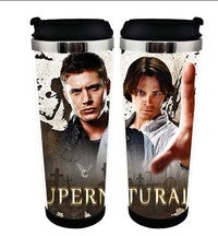 Supernatural Cup Stainless Steel 400ml Coffee Tea Cup Supernatural Beer Stein Birthday Gifts Christmas Gifts