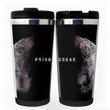 Prison Break Michael Cup Stainless Steel 400ml Coffee Tea Cup Prison Break Beer Stein Birthday Gifts Christmas Gifts