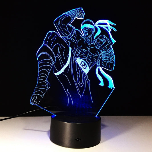 League of Legends The Blind Monk Lee Sin 3D led Lamp LED Desk Light Lamp League of Legends Gifts Birthday Gifts Christmas Gifts