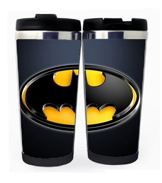 Batman Mug Stainless Steel Batman Coffee Cup Travel Mug Tea Cup Gifts