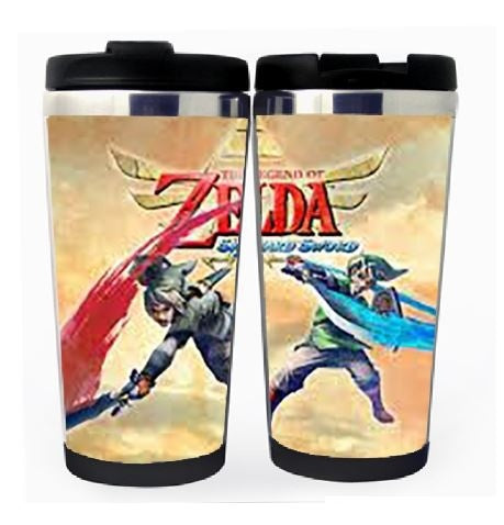 The Legend of Zelda Cup Stainless Steel 400ml Coffee Tea Cup Beer Stein The Legend of Zelda Birthday Gifts Christmas Gifts