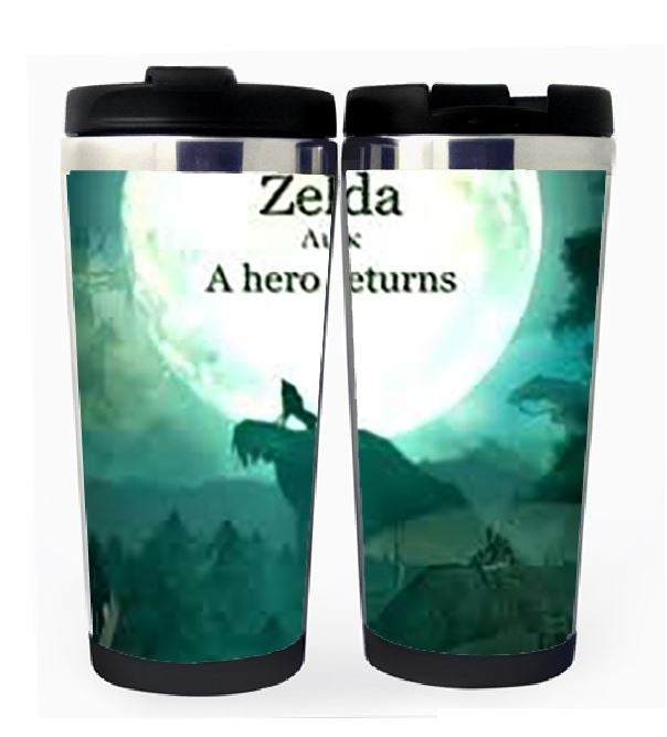 The Legend of Zelda Cup Stainless Steel 400ml Coffee Tea Cup Beer Stein The Legend of Zelda Birthday Gifts Christmas Gifts