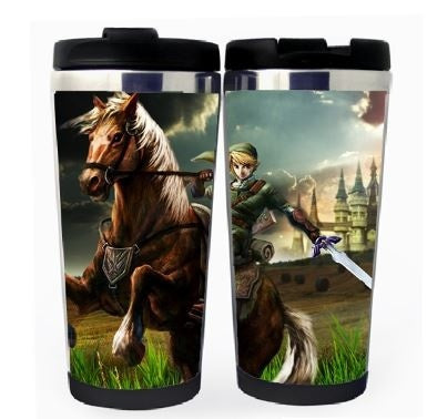 The Legend of Zelda Cup Stainless Steel 400ml Coffee Tea Cup Beer Stein The Legend of Zelda Birthday Gifts Christmas Gifts