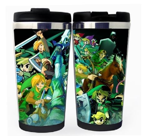 The Legend of Zelda Cup Stainless Steel 400ml Coffee Tea Cup Beer Stein The Legend of Zelda Birthday Gifts Christmas Gifts