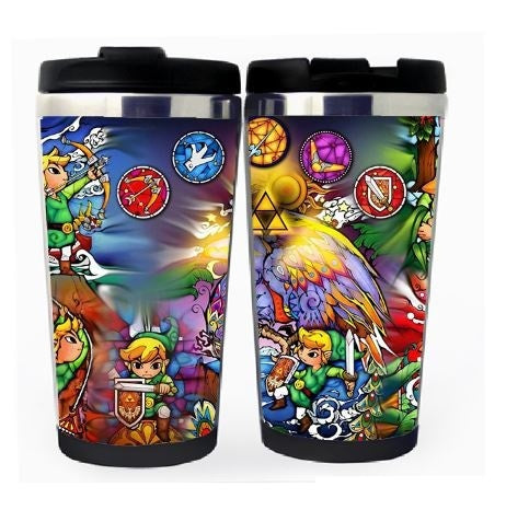 The Legend of Zelda Cup Stainless Steel 400ml Coffee Tea Cup Beer Stein The Legend of Zelda Birthday Gifts Christmas Gifts