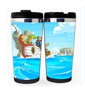 The Legend of Zelda Cup Stainless Steel 400ml Coffee Tea Cup Beer Stein The Legend of Zelda Birthday Gifts Christmas Gifts