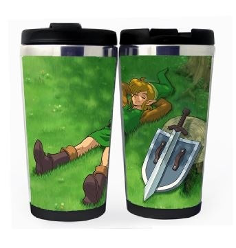 The Legend of Zelda Cup Stainless Steel 400ml Coffee Tea Cup Beer Stein The Legend of Zelda Birthday Gifts Christmas Gifts