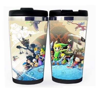 The Legend of Zelda Cup Stainless Steel 400ml Coffee Tea Cup Beer Stein The Legend of Zelda Birthday Gifts Christmas Gifts
