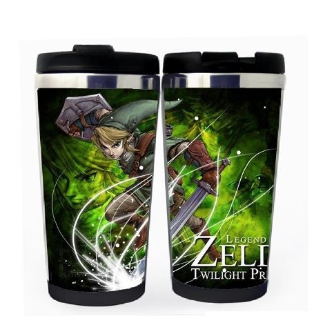 The Legend of Zelda Cup Stainless Steel 400ml Coffee Tea Cup Beer Stein The Legend of Zelda Birthday Gifts Christmas Gifts