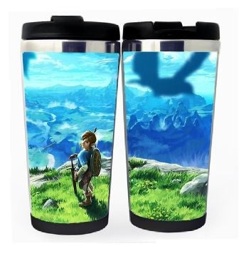 The Legend of Zelda Cup Stainless Steel 400ml Coffee Tea Cup Beer Stein The Legend of Zelda Birthday Gifts Christmas Gifts