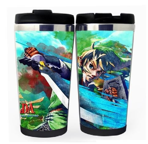 The Legend of Zelda Cup Stainless Steel 400ml Coffee Tea Cup Beer Stein The Legend of Zelda Birthday Gifts Christmas Gifts