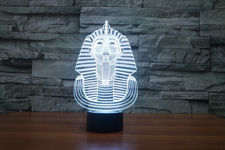 Great Sphinx of Giza 3D Illusion Led Table Lamp 7 Color Change LED Desk Light Lamp Sphinx Decor Ornament Gifts Birthday Gifts Christmas Gifts