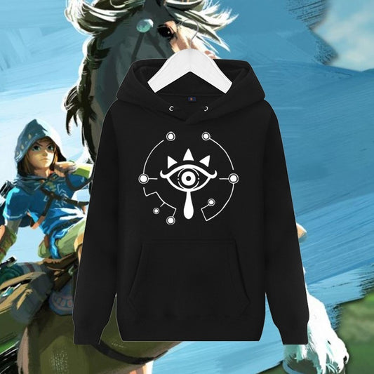 The Legend of Zelda Unisex Hoodie Warm Thickened Hooded Sweatshirt Coat Jacket Outwear Sweater The Legend of Zelda Gifts Christmas Gifts