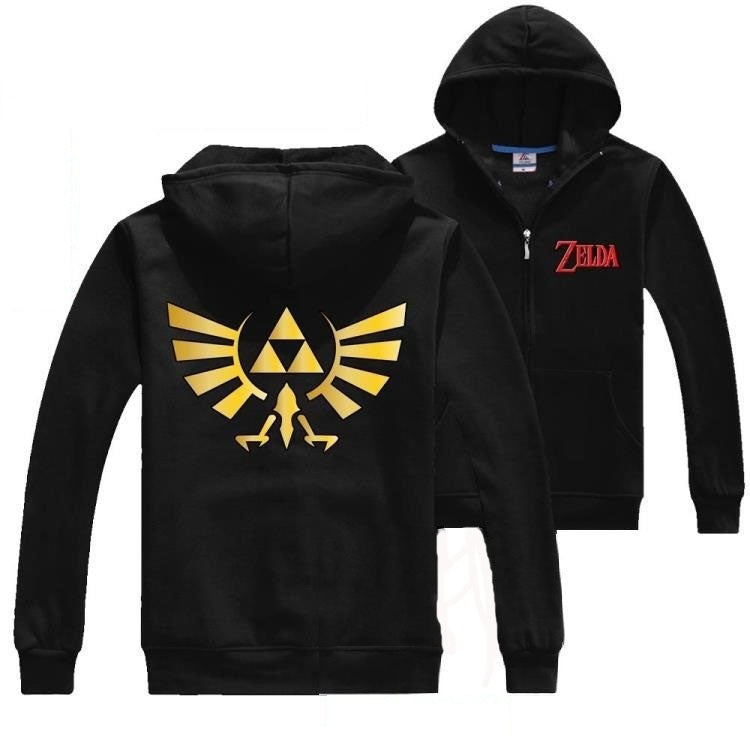 The Legend of Zelda Unisex Hoodie Warm Thickened Hooded Sweatshirt Coat Jacket Outwear Sweater The Legend of Zelda Gifts Christmas Gifts