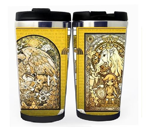 The Legend of Zelda Cup Nerezová ocel 400ml Káva Šálek čaje Pivo Stein The Legend of Zelda Dárky k narozeninám Vánoční dárky