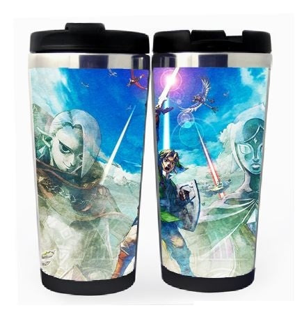 The Legend of Zelda Cup Stainless Steel 400ml Coffee Tea Cup Beer Stein The Legend of Zelda Birthday Gifts Christmas Gifts