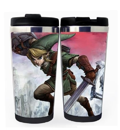 The Legend of Zelda Cup Stainless Steel 400ml Coffee Tea Cup Beer Stein The Legend of Zelda Birthday Gifts Christmas Gifts