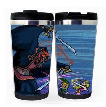 The Legend of Zelda Cup Stainless Steel 400ml Coffee Tea Cup Beer Stein The Legend of Zelda Birthday Gifts Christmas Gifts