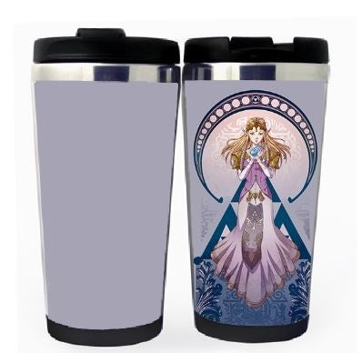The Legend of Zelda Cup Nerezová ocel 400ml Káva Šálek čaje Pivo Stein The Legend of Zelda Dárky k narozeninám Vánoční dárky
