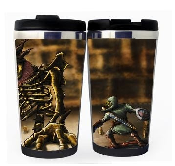 The Legend of Zelda Cup Stainless Steel 400ml Coffee Tea Cup Beer Stein The Legend of Zelda Birthday Gifts Christmas Gifts