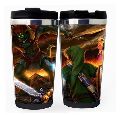 The Legend of Zelda Cup Nerezová ocel 400ml Káva Šálek čaje Pivo Stein The Legend of Zelda Dárky k narozeninám Vánoční dárky