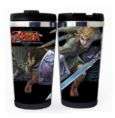 The Legend of Zelda Cup Nerezová ocel 400ml Káva Šálek čaje Pivo Stein The Legend of Zelda Dárky k narozeninám Vánoční dárky