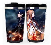 Sword Art Online Cup Stainless Steel 400ml Coffee Tea Cup Beer Stein Sword Art Online Birthday Gifts Christmas Gifts
