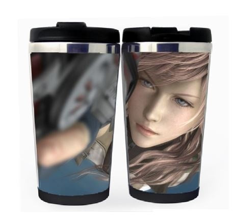 Final Fantasy Serah Farron Cup Stainless Steel 400ml Coffee Tea Cup Beer Stein Final Fantasy Birthday Gifts Christmas Gifts